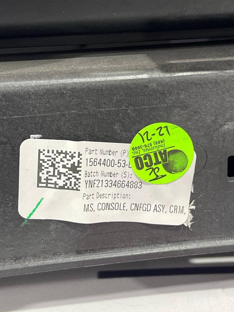 Консоль салона центральна Tesla Model S/X 21+, 1564400-53-D
