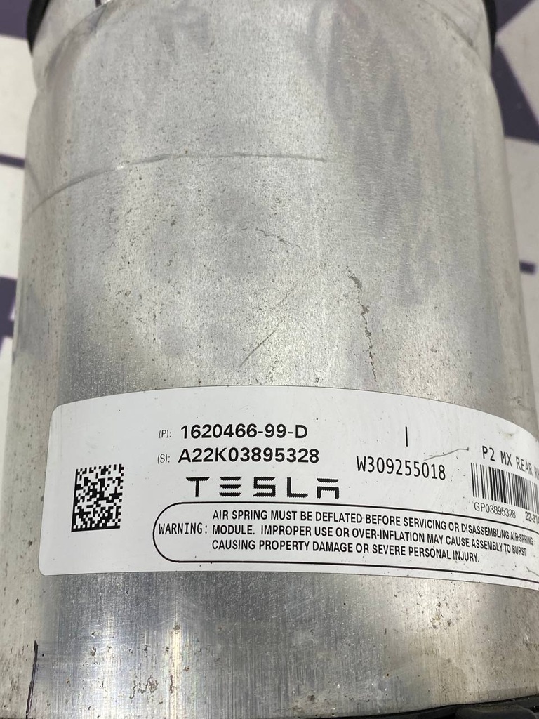 Пневмоамортизатор задній лівий б/у Tesla Model X 21+,  1620461-99-D