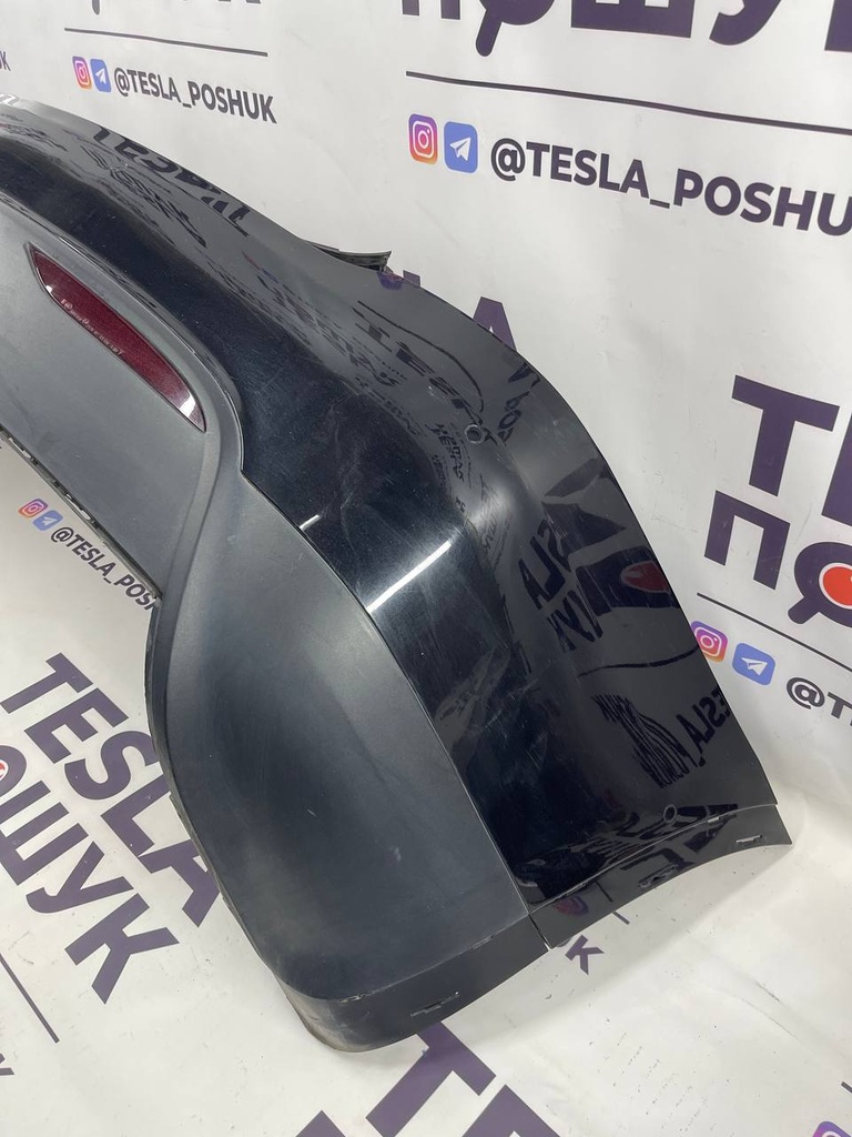 Бампер задній (Black) під фарбування Tesla Model X 15-21, 1034804-00-C