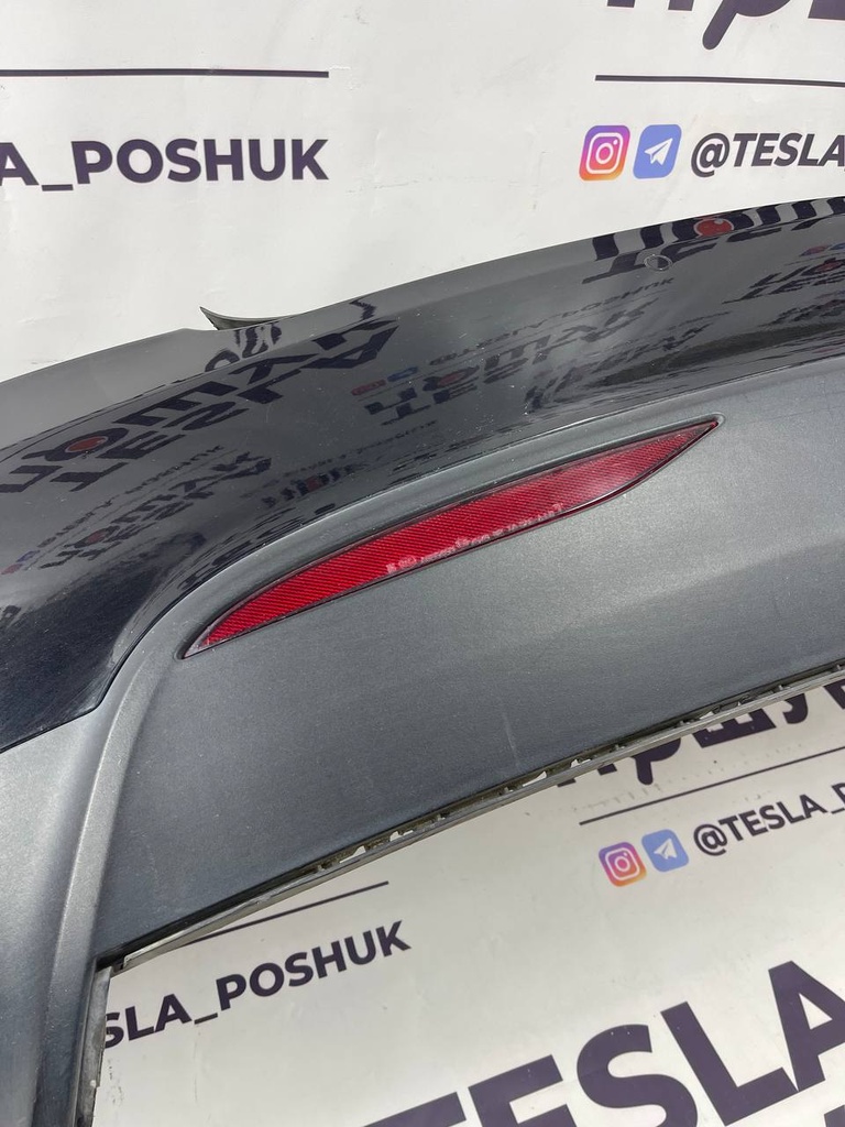 Бампер задній (Black) під фарбування Tesla Model X 15-21, 1034804-00-C