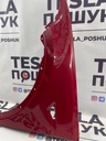Крило переднє ліве ( Red ) Tesla Model X, 1069532-EO-N