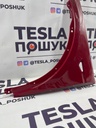 Крило переднє ліве ( Red ) Tesla Model X, 1069532-EO-N