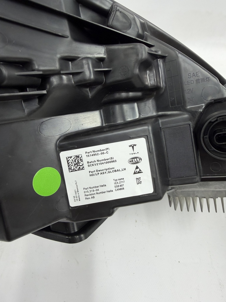 Фара ліва (матрична) Tesla Model 3/Y, 1514952-00-C