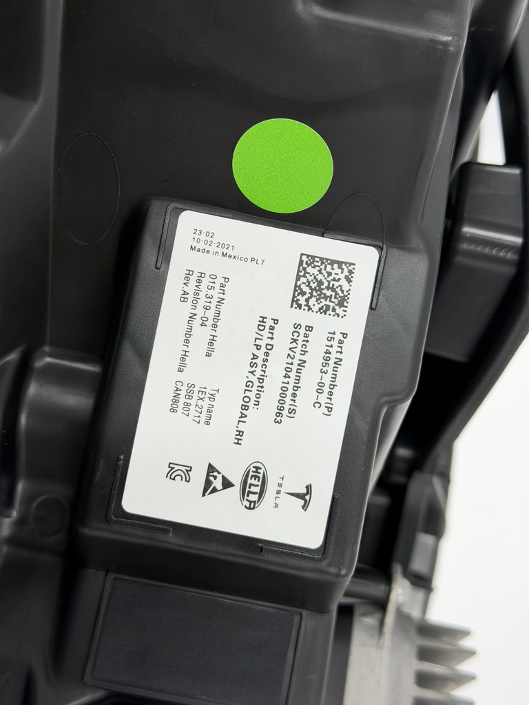 Фара права (матрична) Tesla Model 3/Y, 1514953-00-C