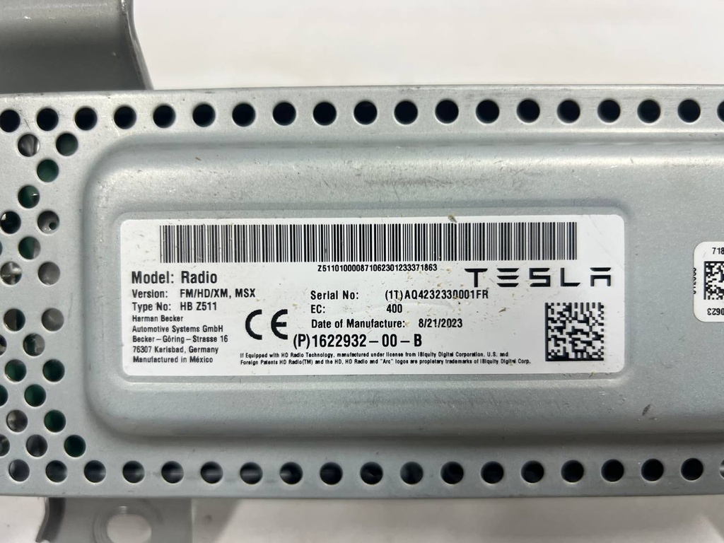 Модуль радіо тюнер Tesla Model X 21+, 1622932-00-B