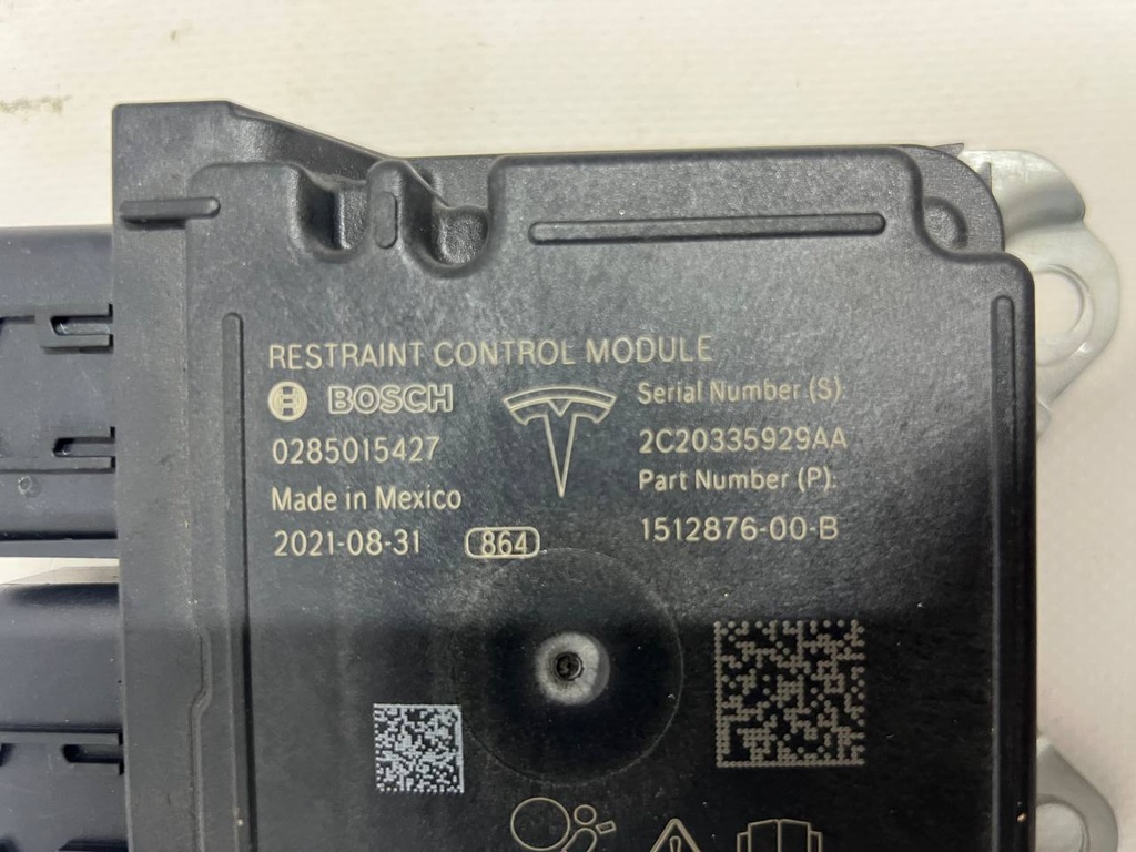 Блок SRS Tesla Model 3/Y/S/X 21+, 1512876-00-B