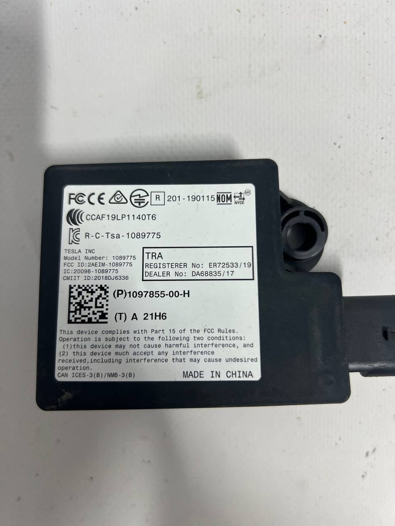 Блок електронний Bluetoorh Tesla Model 3, 1097855-00-Н