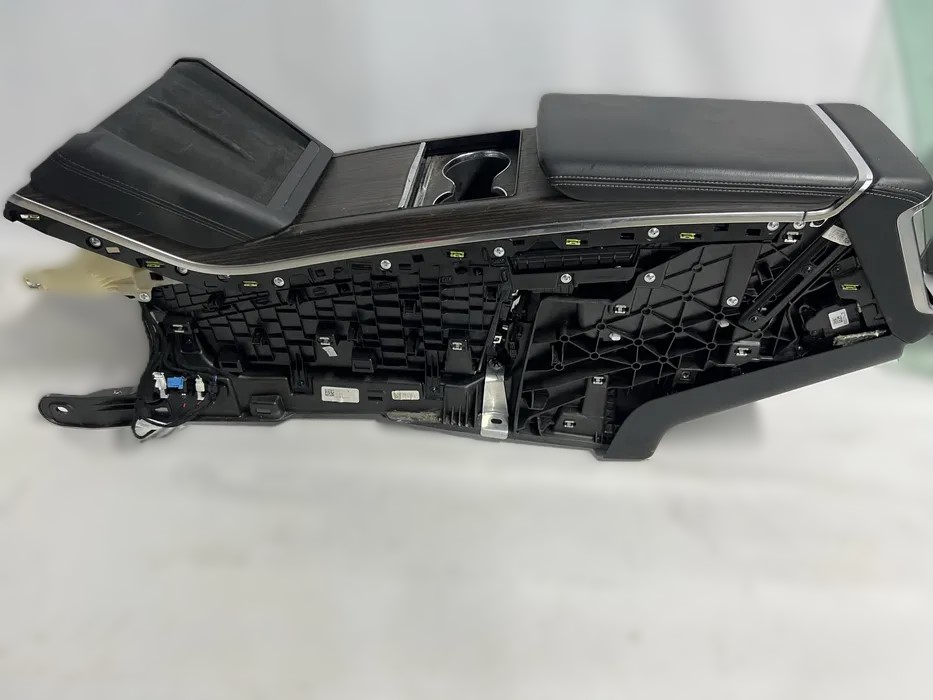 Консоль салона центральна в зборі (чорна+горіх) Tesla Model X 21+, 1564500-01-Q