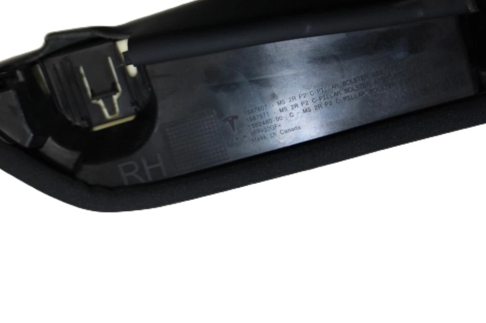 Подушка сидіння 2-го ряду бічна права Black Tesla Model S 21+, 1582480-00-С