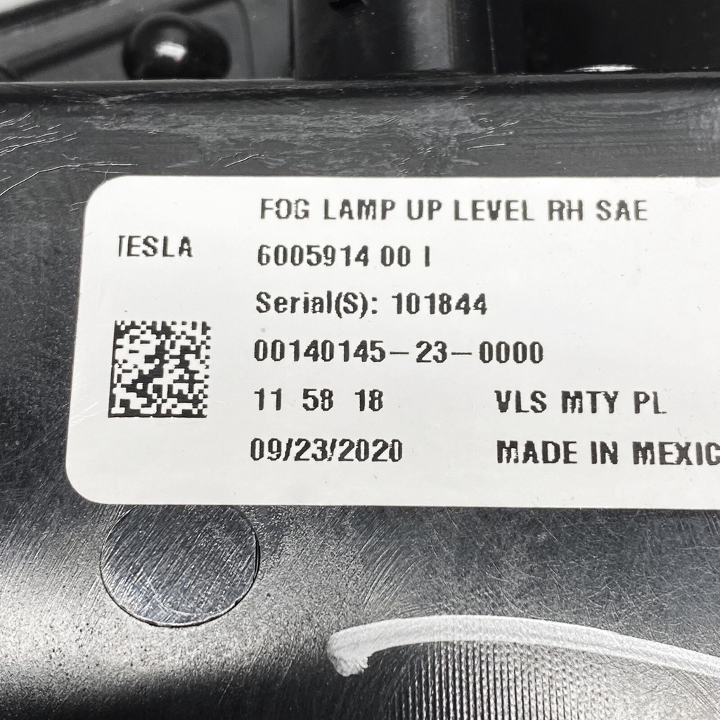 Фара протитуманна права USA (UP LVL) Tesla Model S, 6005914-00-I