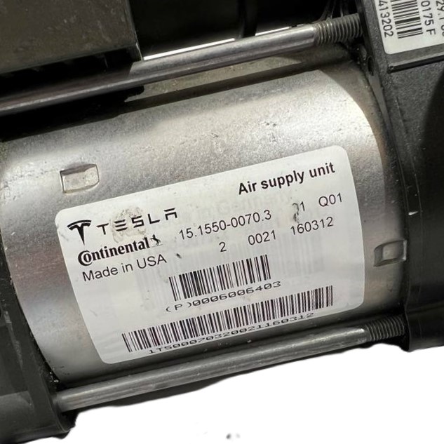 Компресор пневмопідвіски Tesla Model S/X, 6006403-00-A