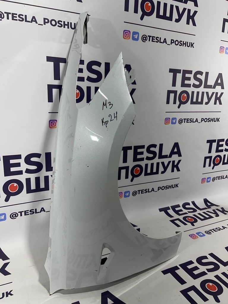 Крило переднє праве Tesla Model 3,1081400-E0-D