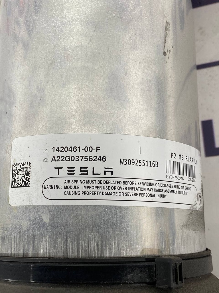 Пневмоамортизатор задній лівий Tesla Model S+,  1420461-00-F