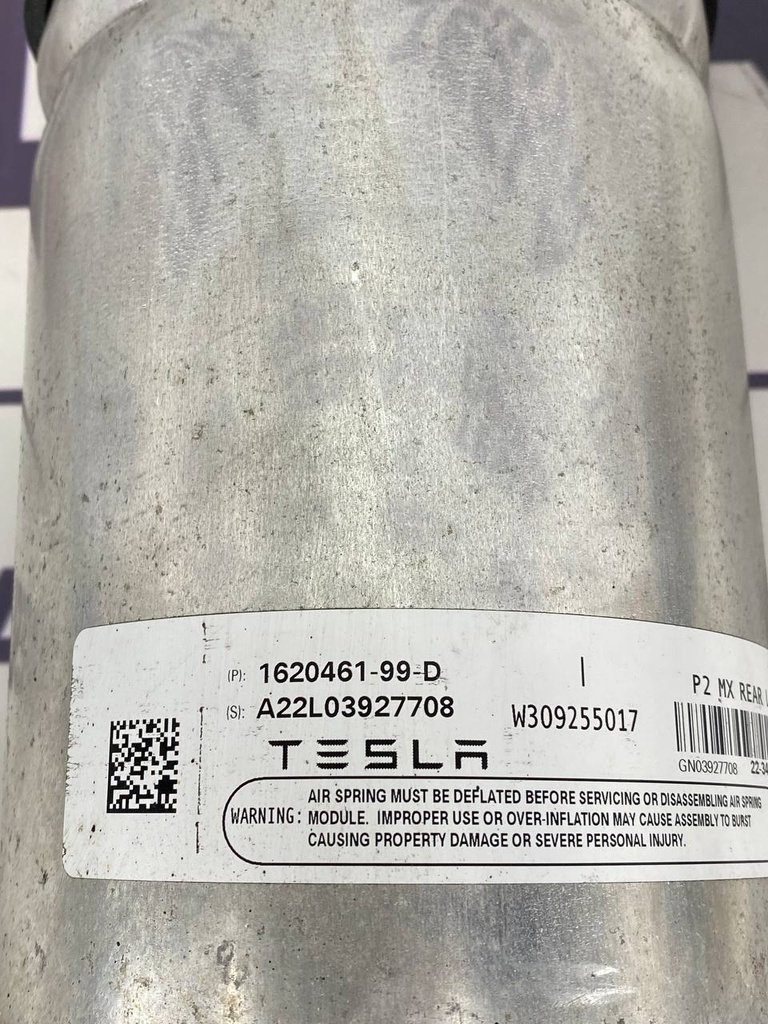 Пневмоамортизатор задній лівий б/у Tesla Model X 21+, 1620461-99-D