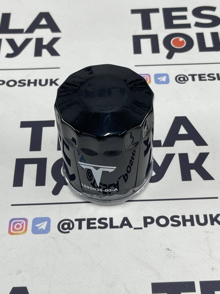 Фільтр масляний переднього/заднього мотора Tesla Model 3/Y/S/X, 1095038-00-A