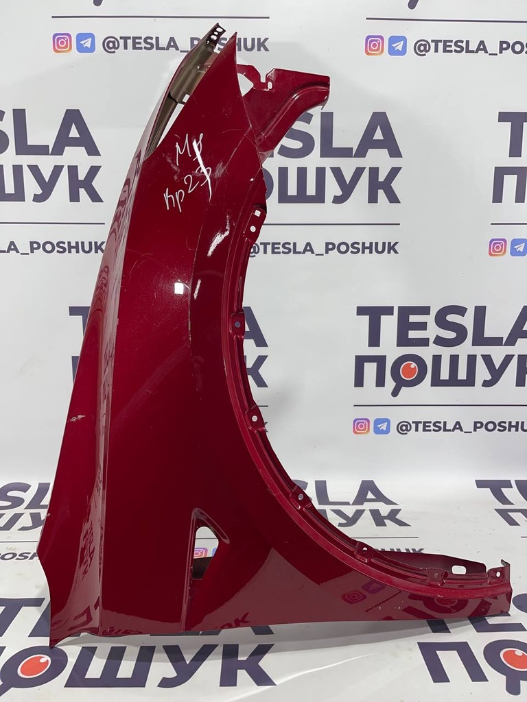 Крило переднє праве Tesla Model Y, 1493452-CO-A 