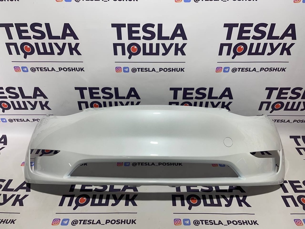 Бампер передній White Tesla Model Y 23+, 1540100-04-B