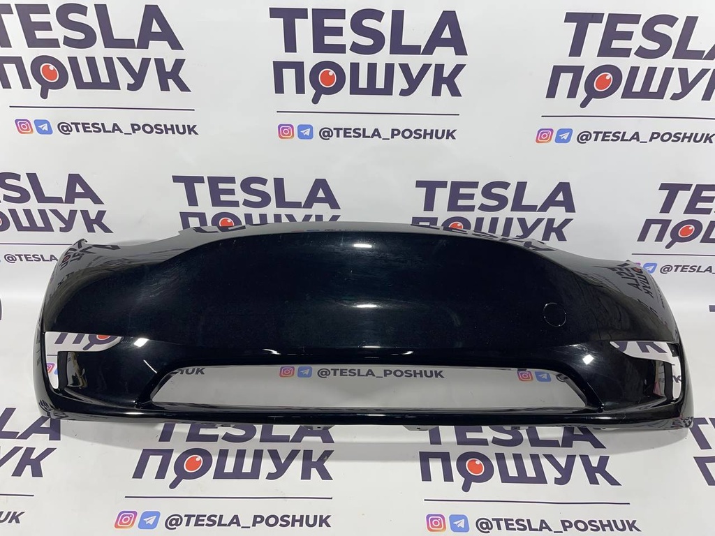 Бампер передній (Black) Tesla Model Y 23+, 1540100-01-B