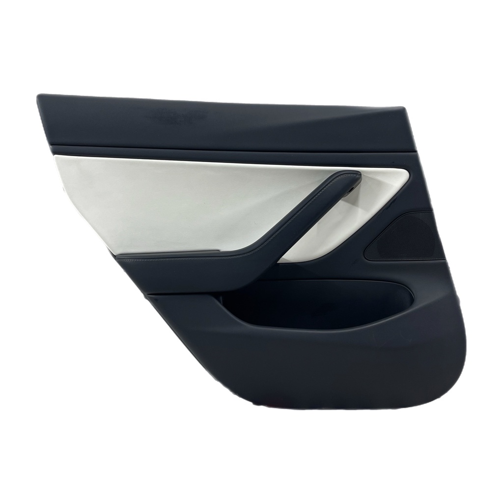 Карта дверна задня ліва Black/White Tesla Model 3, 1090413-04-N 