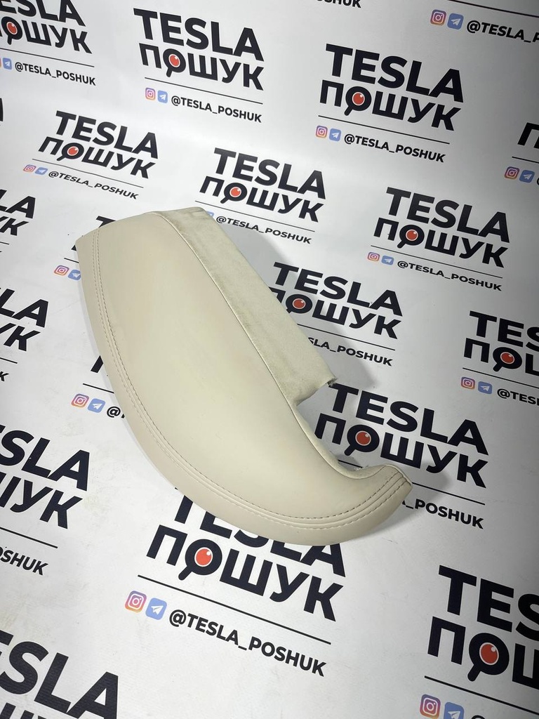 Подушка сидіння 2-го ряду бічна RH (white) Tesla Model S 21+, 1582480-00-С