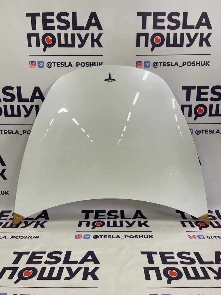 Капот White Tesla Model 3, 1081390-E0-A