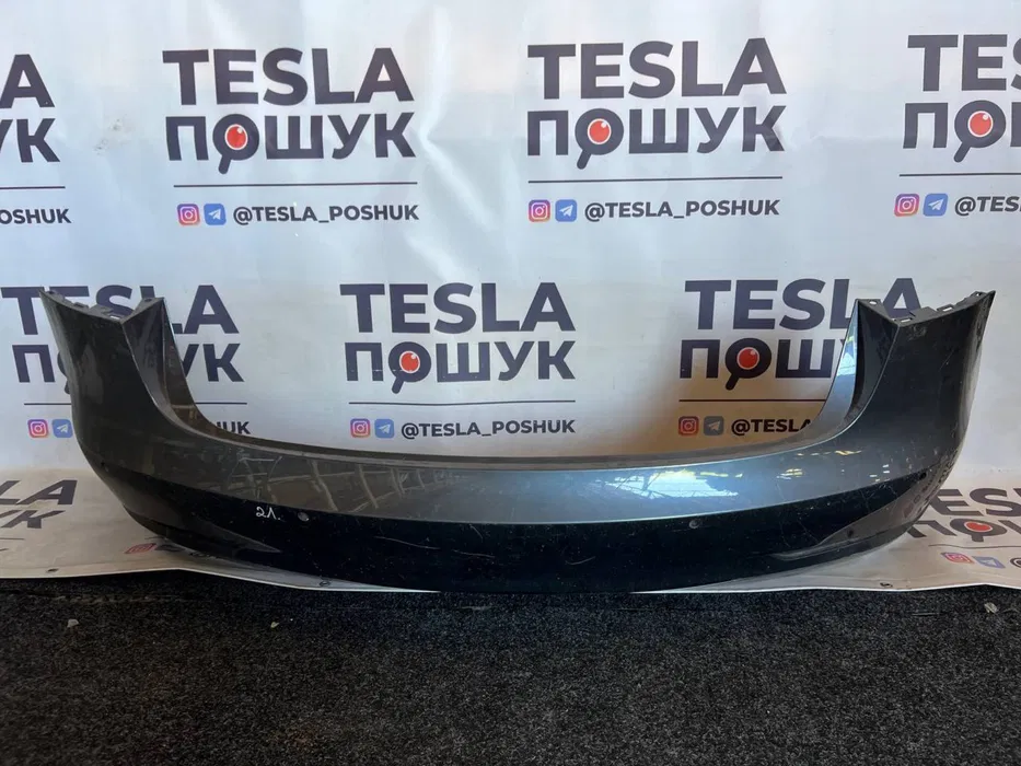 Бампер задній Gray Tesla Model 3, 1530720-01-F