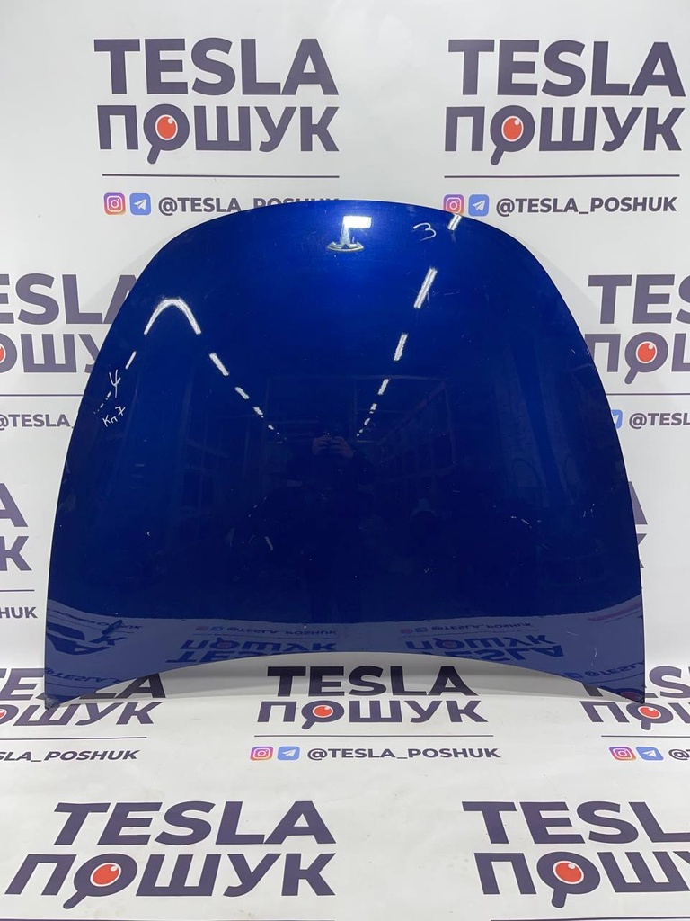 Капот Blue Tesla Model Y, 1493370-B0-A