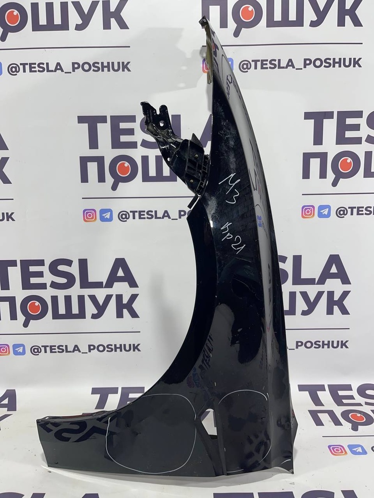 Крило переднє ліве Tesla Model 3 Higland, 1714884-EC-D