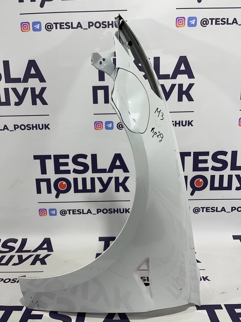 Крило переднє ліве Tesla Model 3, 1097253-00-F