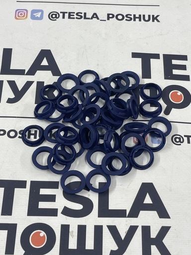 [бн] Гумка ущільнювальна Blue для датчика паркування (парктроніка) Tesla