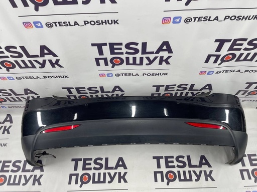 [1034804-00-C] Бампер задній (Black) під фарбування Tesla Model X 15-21, 1034804-00-C