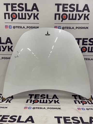 [1081390-S0-A] Капот White Tesla Model 3, 1081390-S0-A
