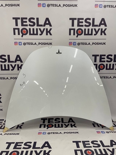 [1081390-S0-A] Капот White Tesla Model 3, 1081390-S0-A