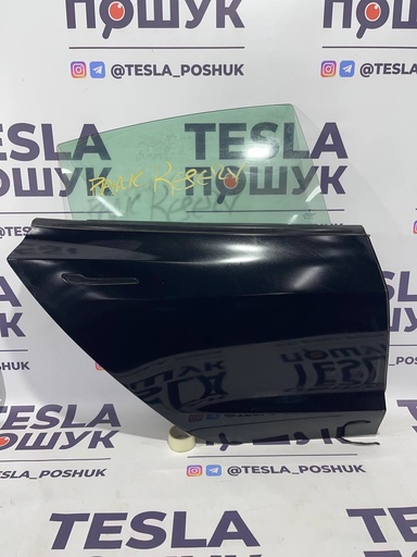 [1081440-E0-C] Двері задні праві black ( комплектні ) Tesla Model 3, 1081440-E0-C