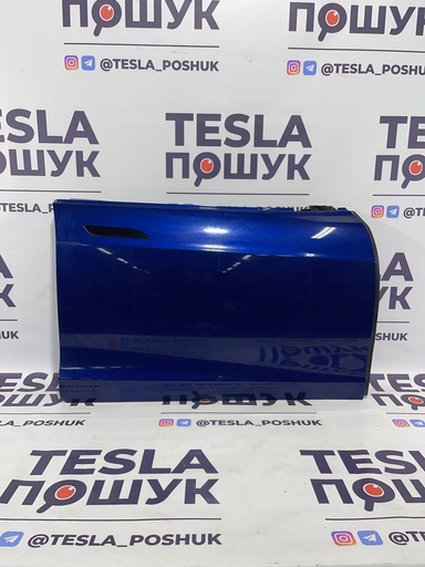 [1584722-E0-A] Двері передні праві Blue (частково комплектні) Tesla Model S 21+, 1584722-E0-A